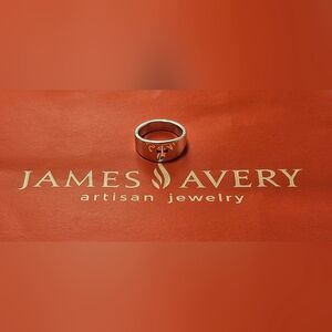 James Avery Sterling Crosslet Ring